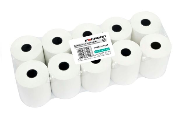 Rolka termiczna 57mm x25m RTC5725 (10) Papirus II